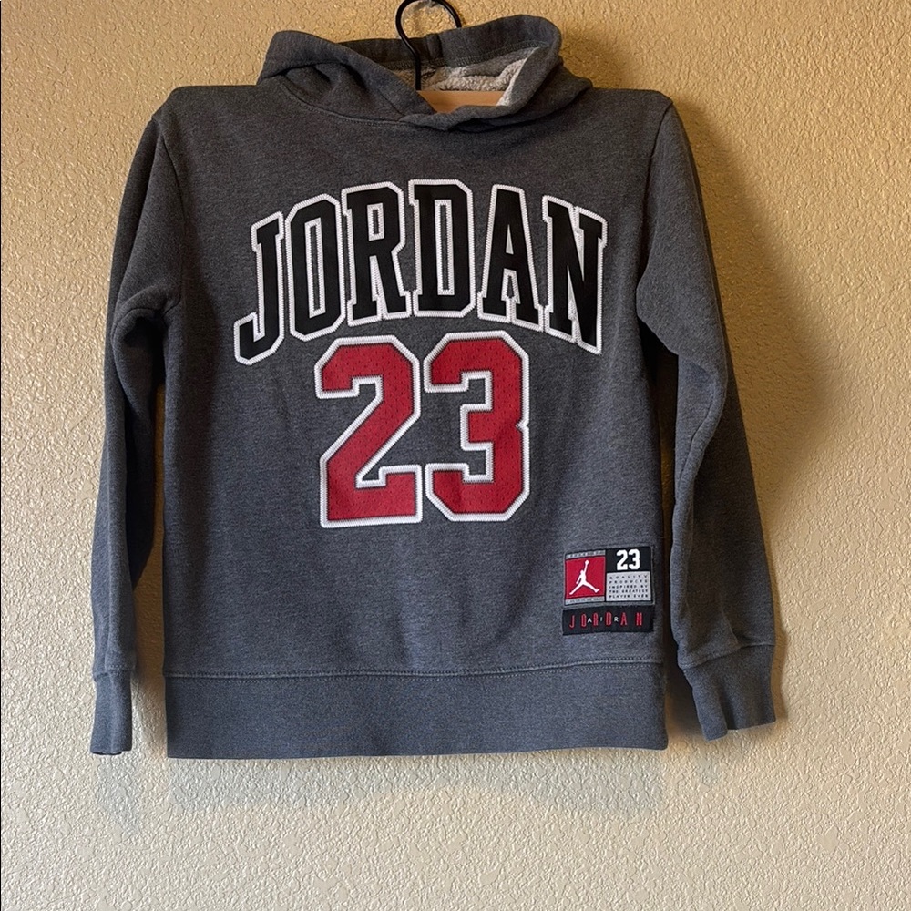 Jordan 23 Gray Hoodie